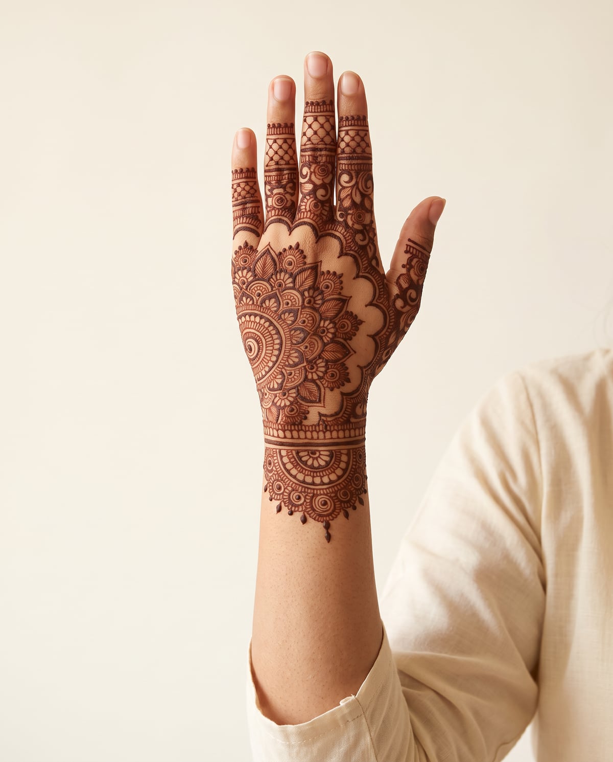 Bangle length Mehandi