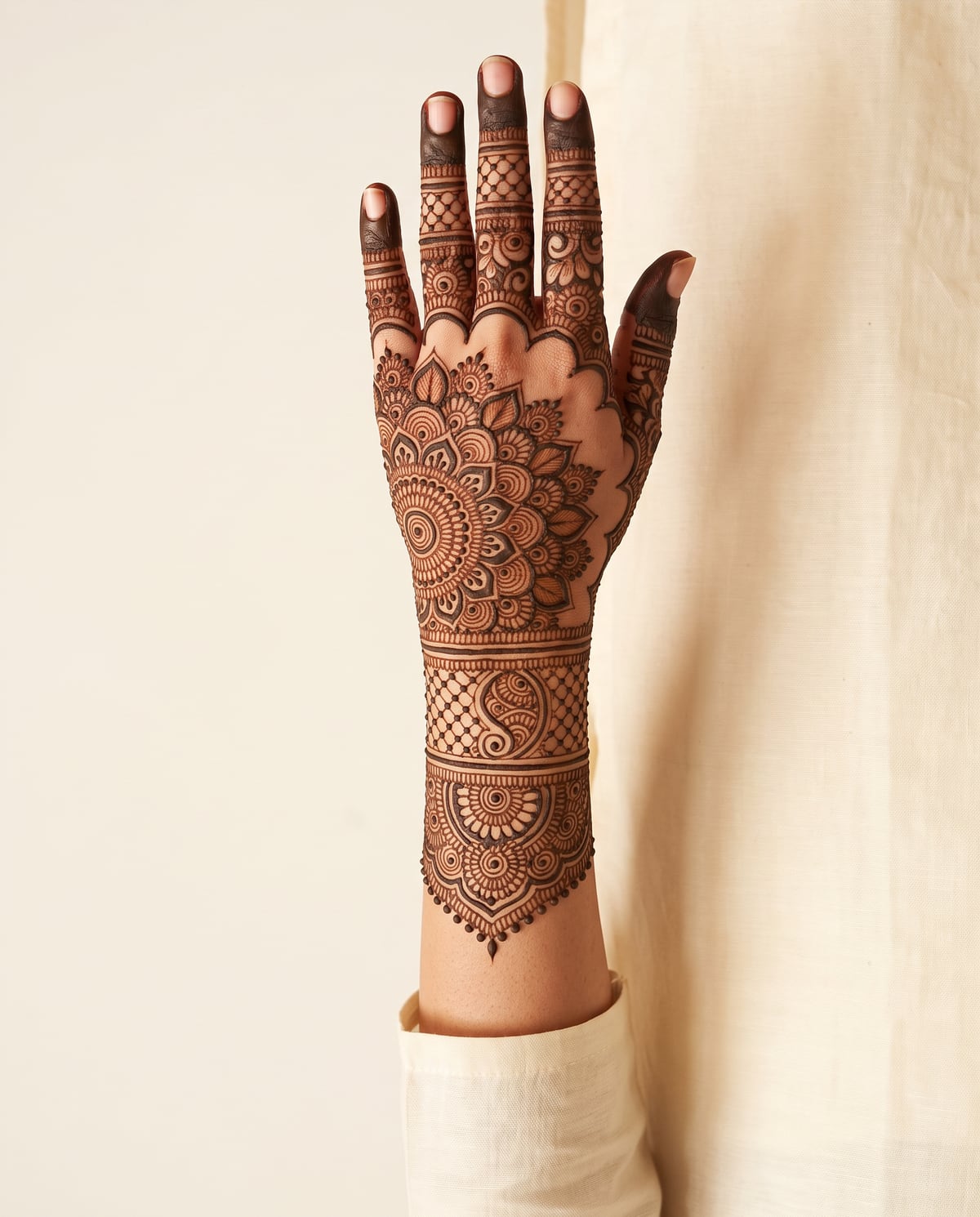 Mid length Mehandi